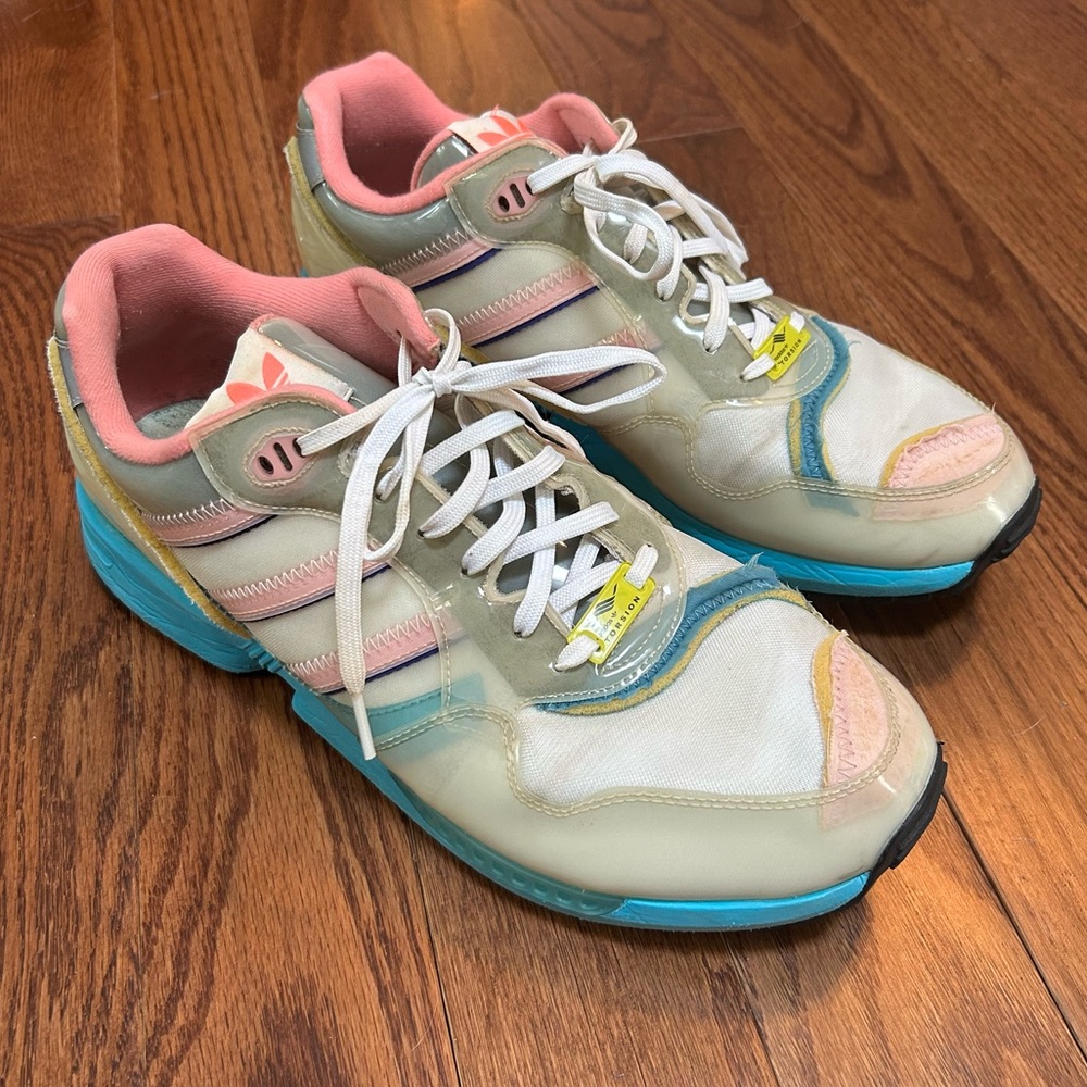 Men’s Adidas Consortium XZ 0006 Inside Out “Robit Grey / Clear Pink”